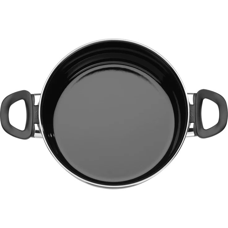 Silit Modesto Line Topfset Induktion 4-teilig, Kochtopf Set mit Glasdeckel, Silargan Funktionskeramik, Induktions Töpfe Set nickelfrei, schwarz – Bild 5