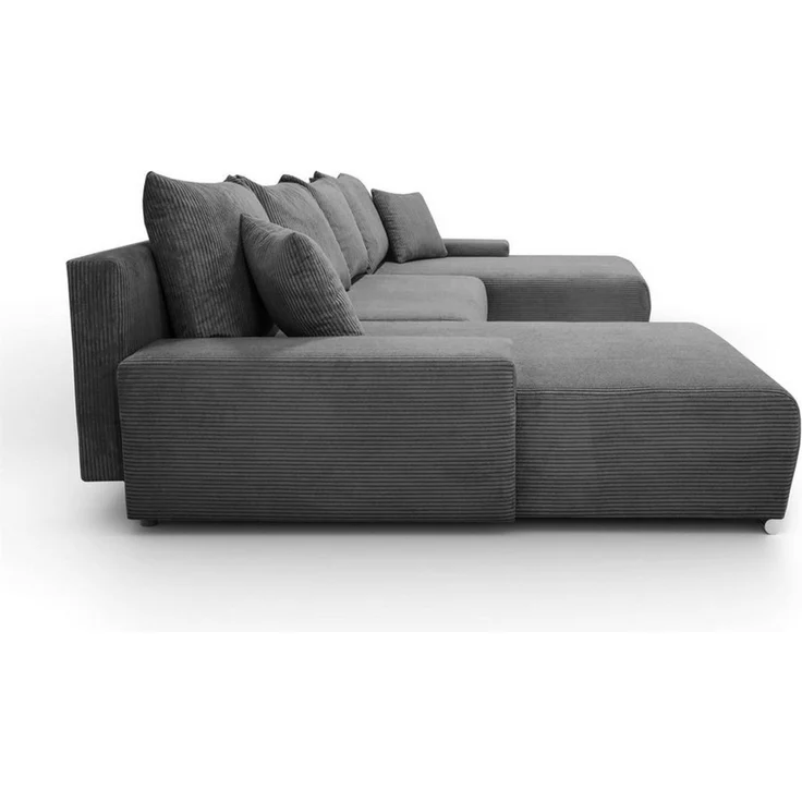 Lookway Wohnlandschaft LAVIO U – großes Ecksofa in U-Form, modernes Design, 348x188x93 cm – Bild 3