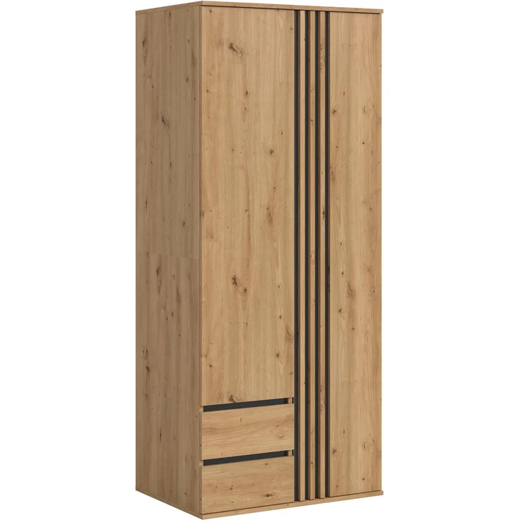 Tofta Kleiderschrank 2-türig in Artisan Eiche Nachbildung – Bild 1