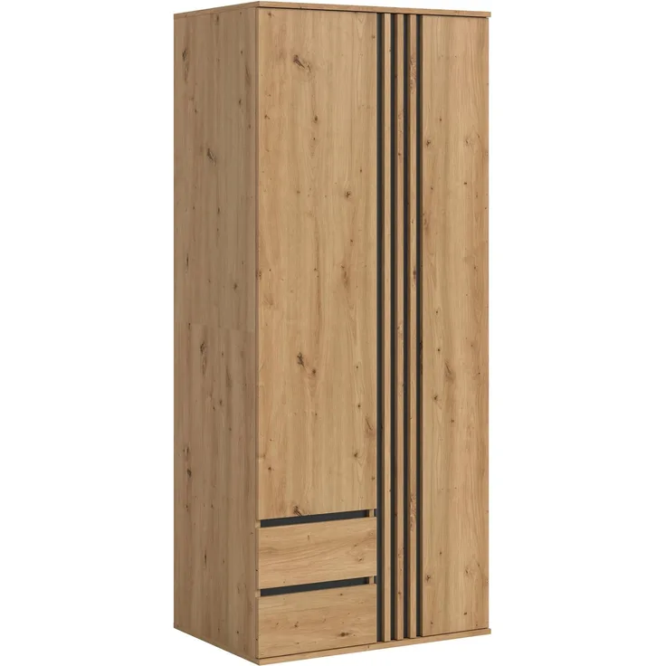 Tofta Kleiderschrank 2-türig in Artisan Eiche Nachbildung