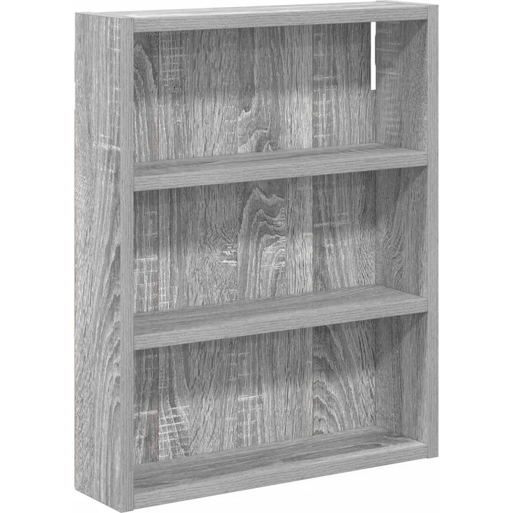 vidaXL Badezimmer-Wandschrank mit Regal Graues Sonoma 40 x 10 x 50 cm 889348 – Bild 2