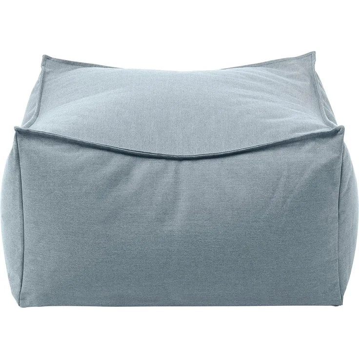 Blomus 'STAY' Outdoor Hocker, Kunstfaser, Ocean, 32 x 60 x 60 cm