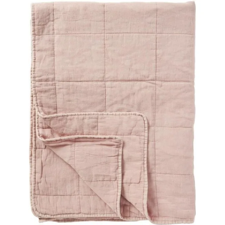 Ib Laursen - Decke Quilt Tagesdecke Überwurf 180x130cm Rosa 6108-43