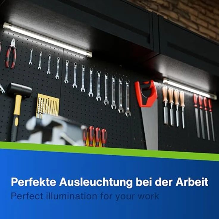 REV Unterbauleuchte Küche LED Z300 - Schrankbeleuchtung 30cm, 20.000h, LED Leiste 4W, 340lm, 3000K, weiß – Bild 10