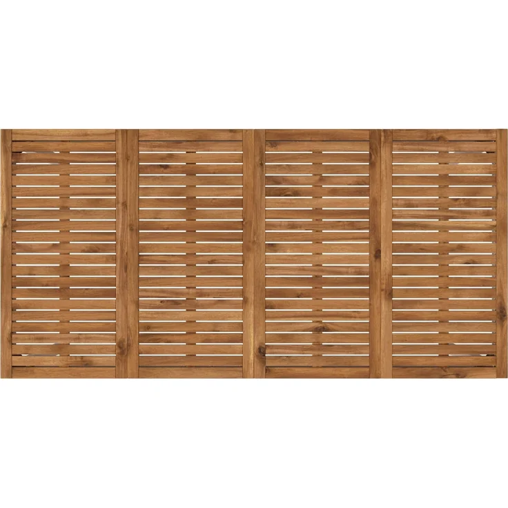 vidaXL Gartenbar-Tisch NAARDEN Natur und Weiß 180 x 88,5 x 105 cm 901353 – Bild 5