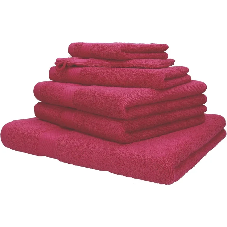 Betz Handtuch Set 6-TLG. Handtuch-Set Palermo, 100% Baumwolle