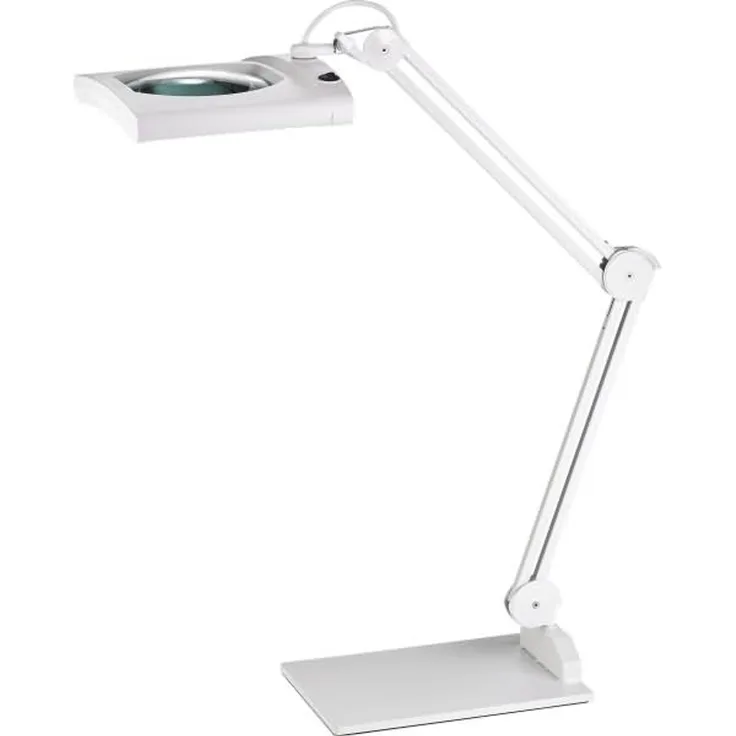 Alco Lupenleuchte LED mit Standfuß weiß