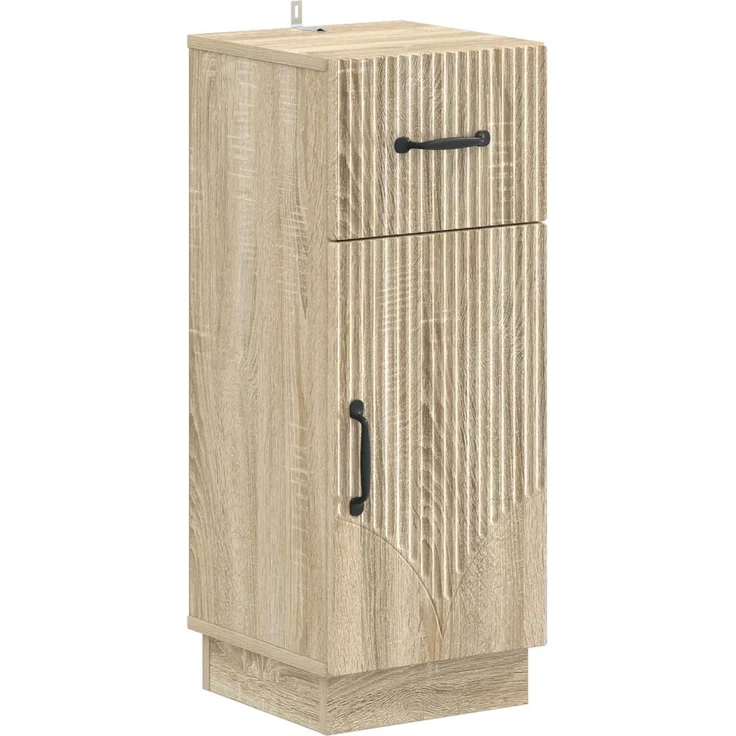 vidaXL 3-teiliges Badezimmer-Schranksystem HOORN Sonoma-Eiche 3417875 – Bild 5