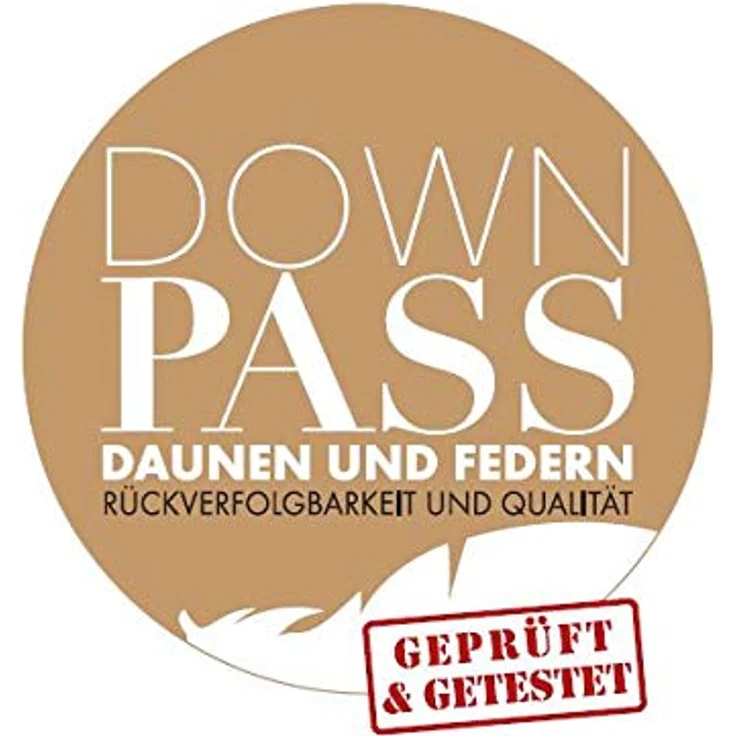 Badenia Daunendecke Trendline Comfort leicht 155 x 220 cm weiß – Bild 8