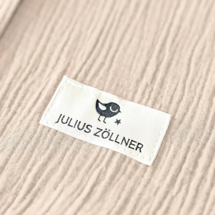 Julius Zöllner Baby Sommerschlafsack Musselin sand 90 cm – Bild 4