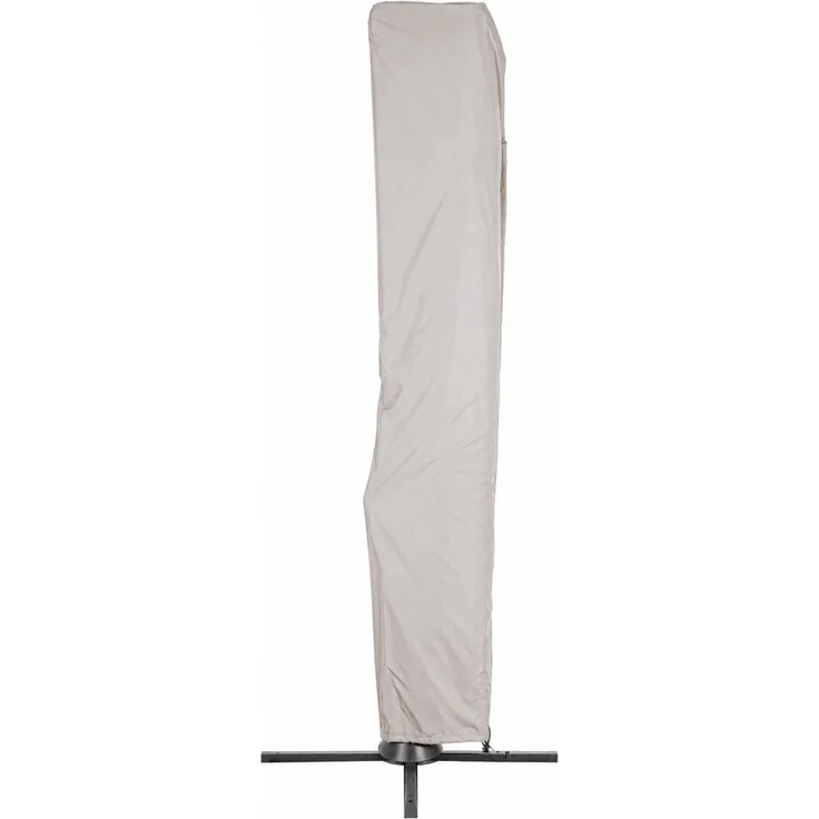 Sonnenschirm Gava aus Aluminium, modern und 360° schwenkbar, hellgrau, rechteckig 3x4 m – Bild 7