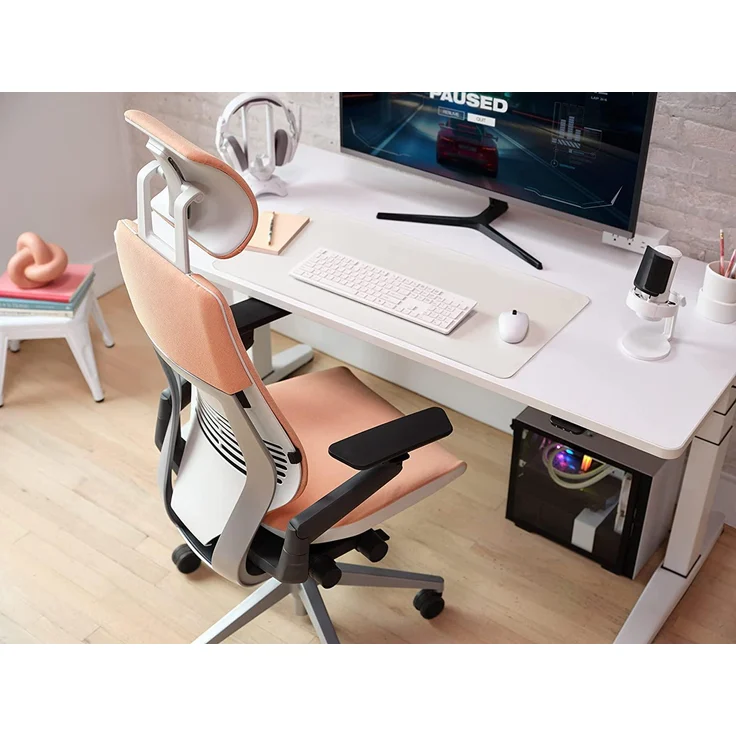 Steelcase Gesture Bürostühle, Stainless Steel, Rot, One Size – Bild 8