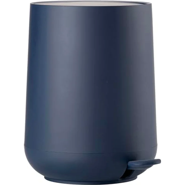 Zone Denmark Nova Kosmetikeimer, Mülleimer fürs Bad mit 3 Liter Fassungsvermögen, Durchmesser 20,5 cm, Höhe 23,5 cm, Royal Blue – Bild 1