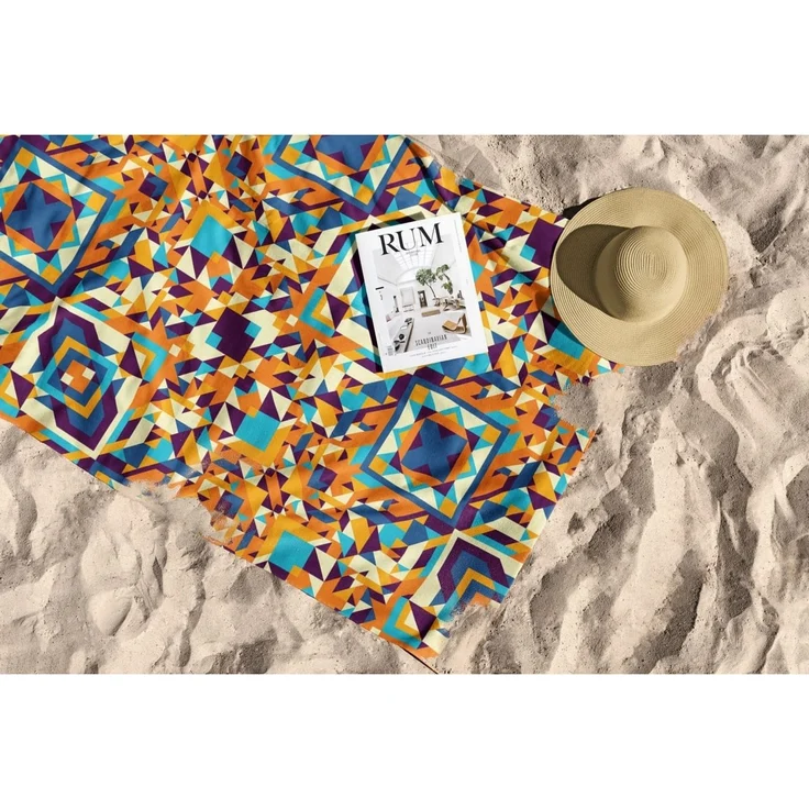 Mijolnir 'Rug 70' Strandtuch, Mehrfarbig, 70 x 130 cm – Bild 5