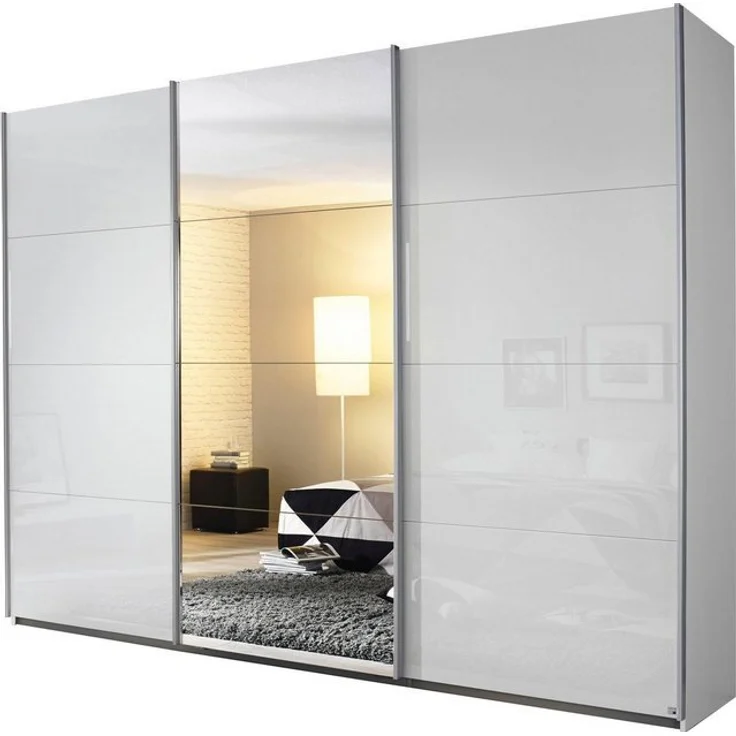 rauch Schwebetürenschrank Kulmbach inkl. Schubkasteneinsatz und Einlegeböden – Bild 4