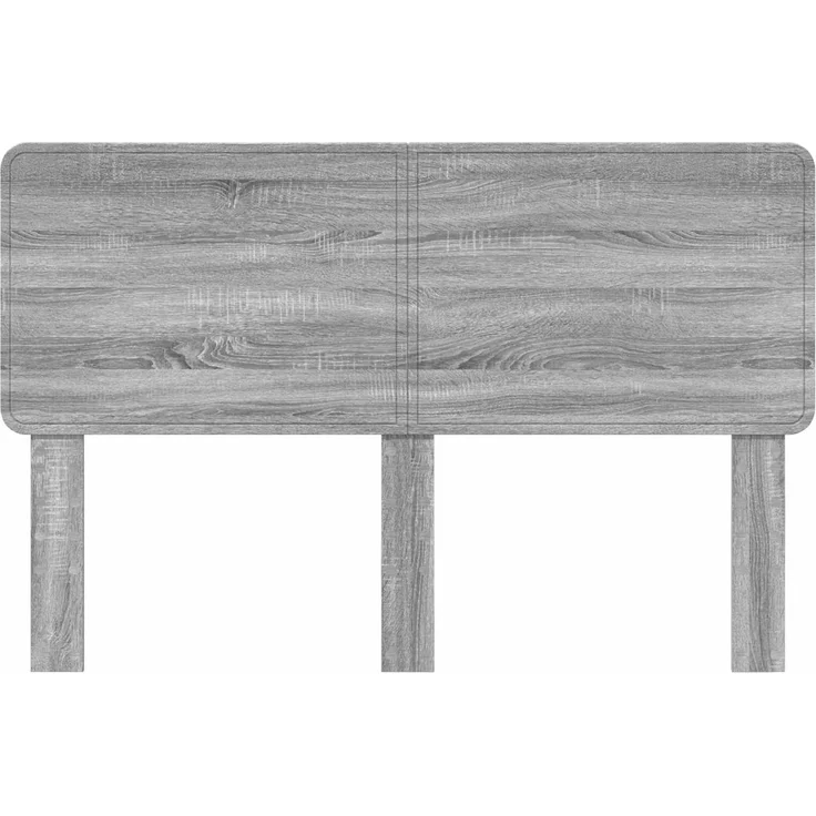 vidaXL Kopfteil Graues Sonoma Holzwerkstoff 100 x 153 x 3 cm Grau (Art-Nr 887875) – Bild 4