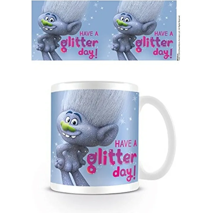 Trolls KaffeeTasse, Keramik, Mehrfarbig, 7. 9 x 11 x 9. 3 cm