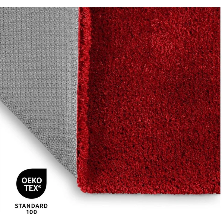 OTTO home Badematte Kaarin, Höhe 30 mm, rutschhemmend beschichtet, schnell trocknend, Polyester, rechteckig, Badteppich, getuftet, flauschig, hochflor, große Farbauswahl – Bild 2