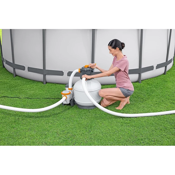 Bestway Sandfilteranlage Flowclear | 8.327 l/h Leistung – Bild 2