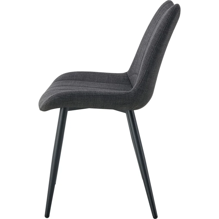 Stuhl 2er Set Helsinki Stühle in Anthrazit - gemütliches Design - B/H/T: 53x86x59 cm – Bild 5