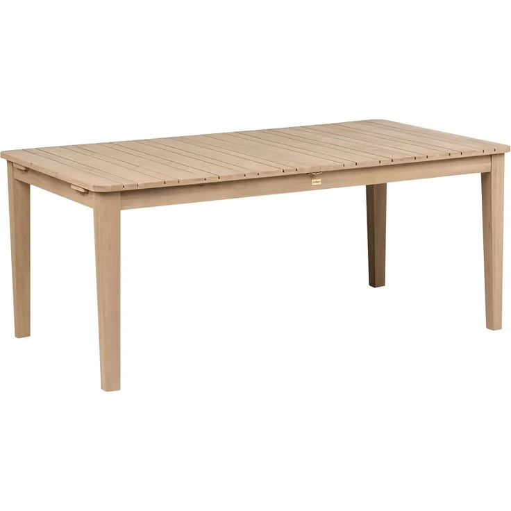 Ausziehbarer Gartentisch TOSCANELLA 180 280 cm 100 cm zertifiziertes Akazienholz Hellbraun – Bild 5