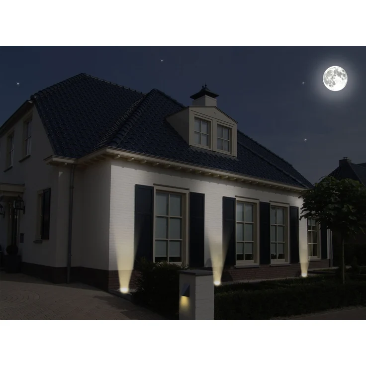 4er-Set LED-Bodeneinbaustrahler Outdoor, eckig, befahrbar, max 800 kg Last, IP65 – Bild 3