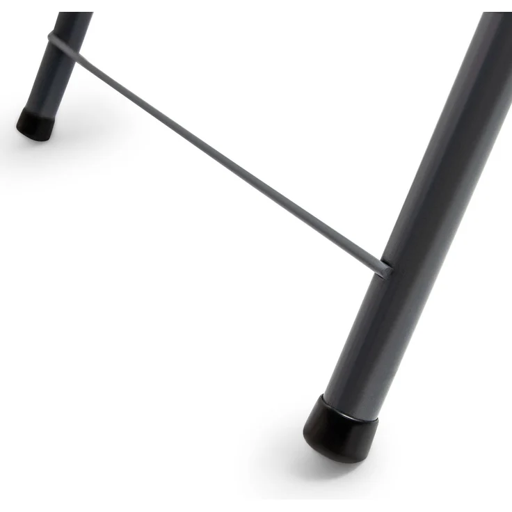KADAX Bügelbrett 118 x 36 cm, höhenverstellbarer Bügeltisch mit robuster Metallkonstruktion, abnehmbare Bezug, praktische Ablagefläche und rutschfesten Füßen (Zickzack, 118x36cm) – Bild 9