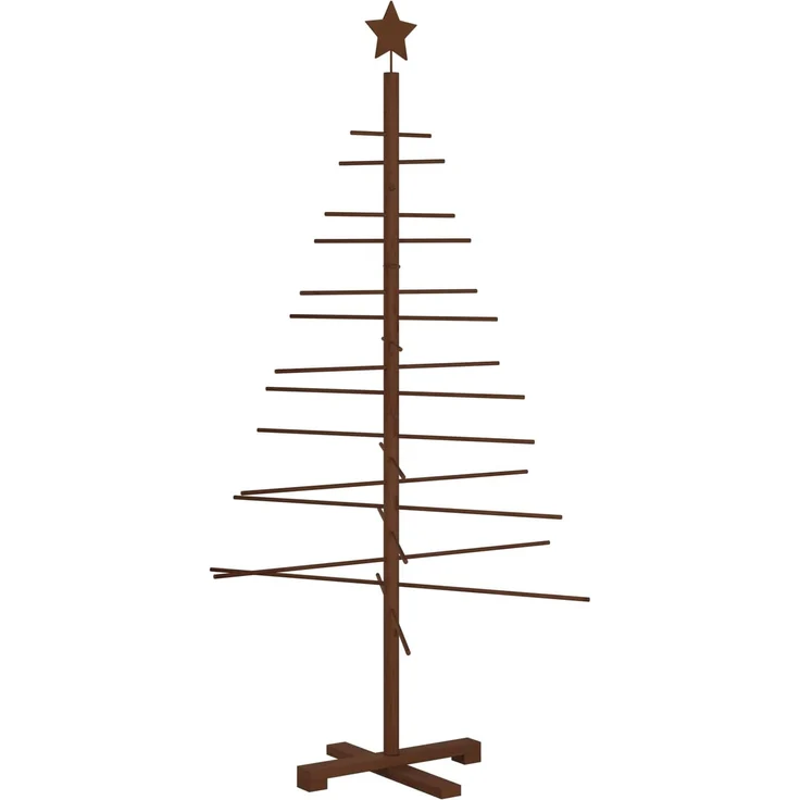 vidaXL Holz Weihnachtsbaum KOTKA 150 cm 42060348 – Bild 2