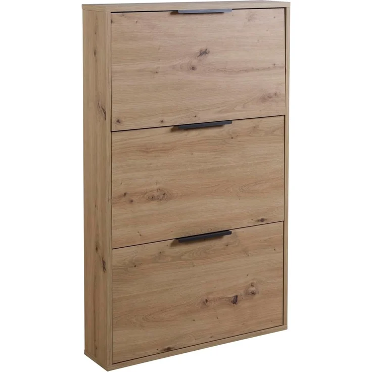 Composad Schuhschrank ESPRESSO - Diele Schuhkipper in Artisan Eiche