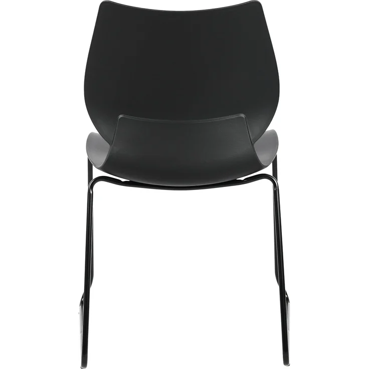 CLP Stapelstuhl Houma mit Rückenlehne Sitzschale aus Kunststoff,schwarz – Bild 8