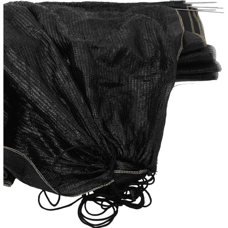 vidaXL Netztunnel 3 Stk. Schwarz Stahl und Polyethylen 3281500 – Bild 9