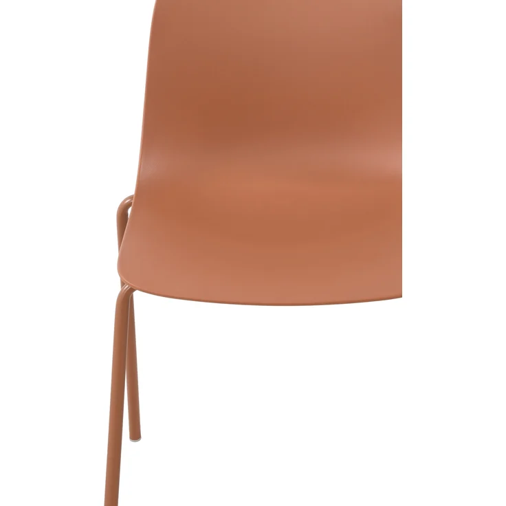 CLP Stuhl Hardin stapelbar und absolut wetterfest,terracotta – Bild 5