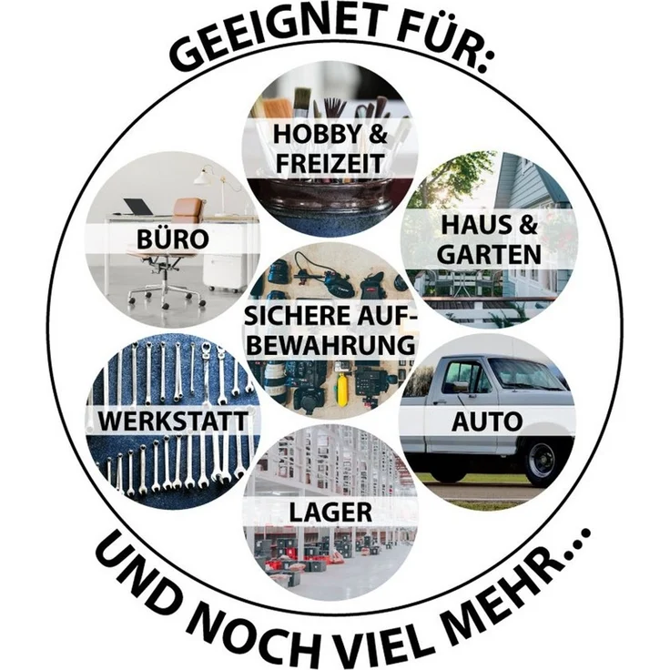 Trucky Anhänger-Deichselbox Truckbox Box Werkzeugkiste Anhängerbox Deichselbox 15 Größen Alumium – Bild 1