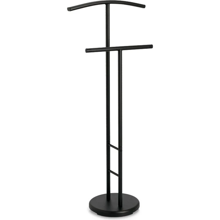 Zeller Present Herrendiener Metall, schwarz, (1 St), standfest, praktisch, zerlegte Lieferung – Bild 1