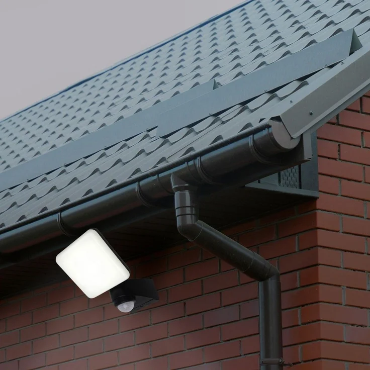 Außenwandleuchte mit Bewegungsmelder Wandleuchte Außen LED Außenstrahler 1079997 – Bild 3