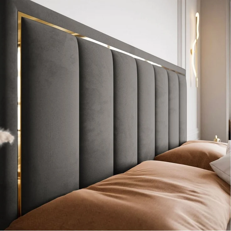 Lookway Boxspringbett AURELIA mit Bettkästen und Topper, mit Bettkasten und Topper – Bild 2