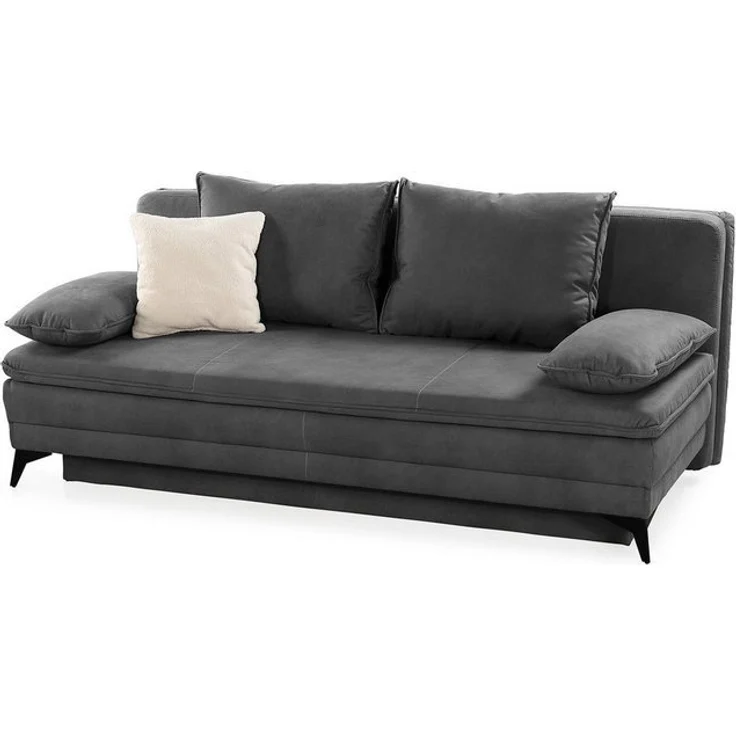 Jockenhöfer Gruppe Schlafsofa Laurin, als Dauerschläfer geeignet, Bettfunktion und Stauraum/Bettkasten – Bild 4