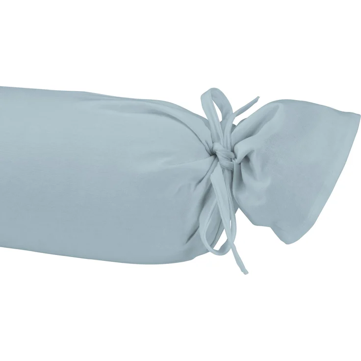 biberna Feinjersey-Kopfkissenbezug, bläulich, 15x40 cm – Bild 2