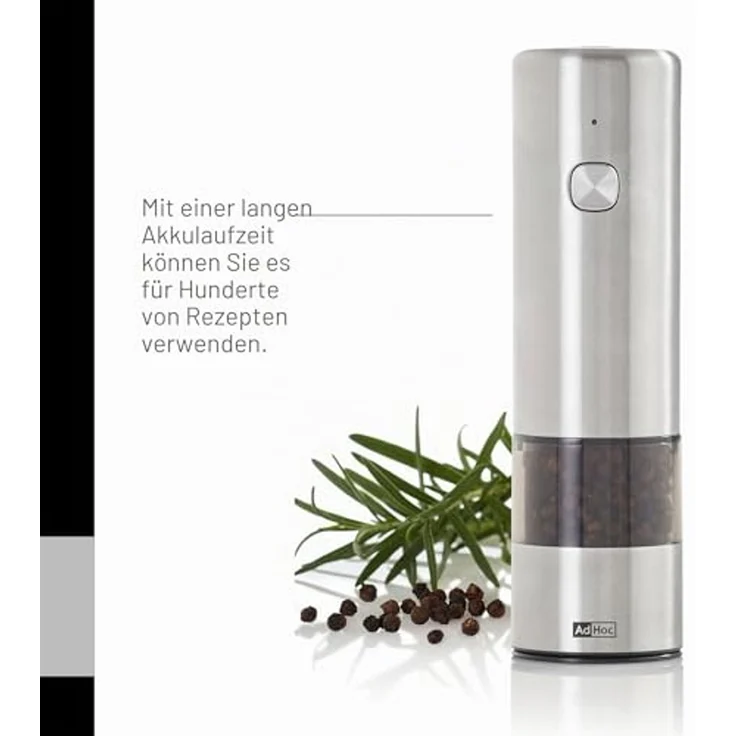 i.Mill Elektrische Salz- & Pfeffermühle – Präzise Gewürzmühle mit MicroStep-Tech... – Bild 6