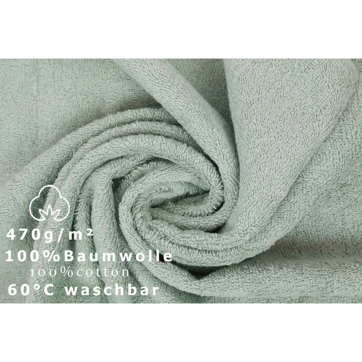 Betz Seiftuch 10 Stück Premium Seiflappen-Set 30x30 cm, (Set, 10-St) – Bild 3