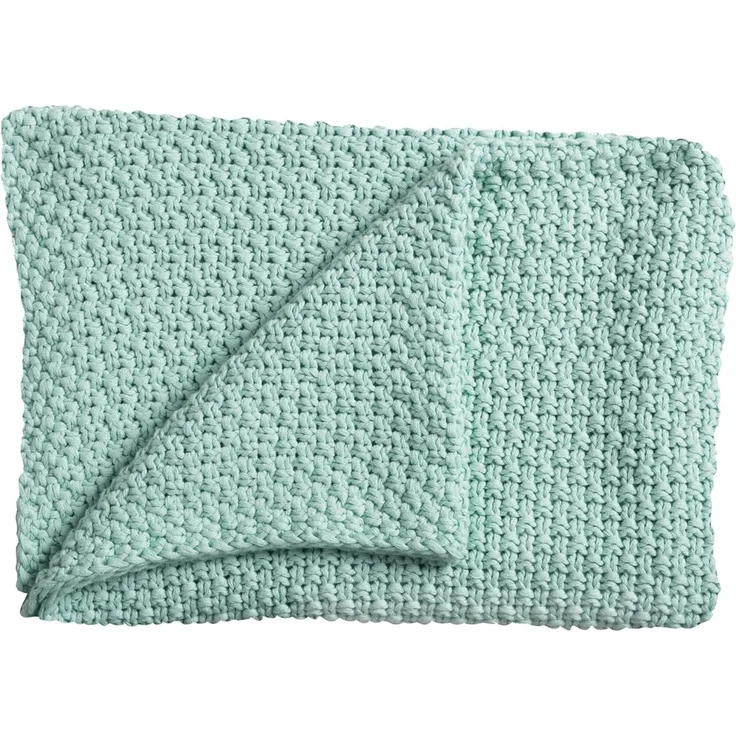 Schardt 'Sunny' Strickdecke mint, 75x100 cm