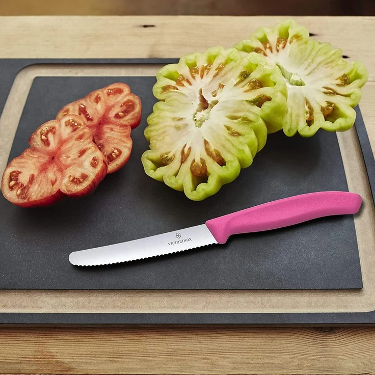 Victorinox | Brotzeitmesser SwissClassic, Pink – Bild 3