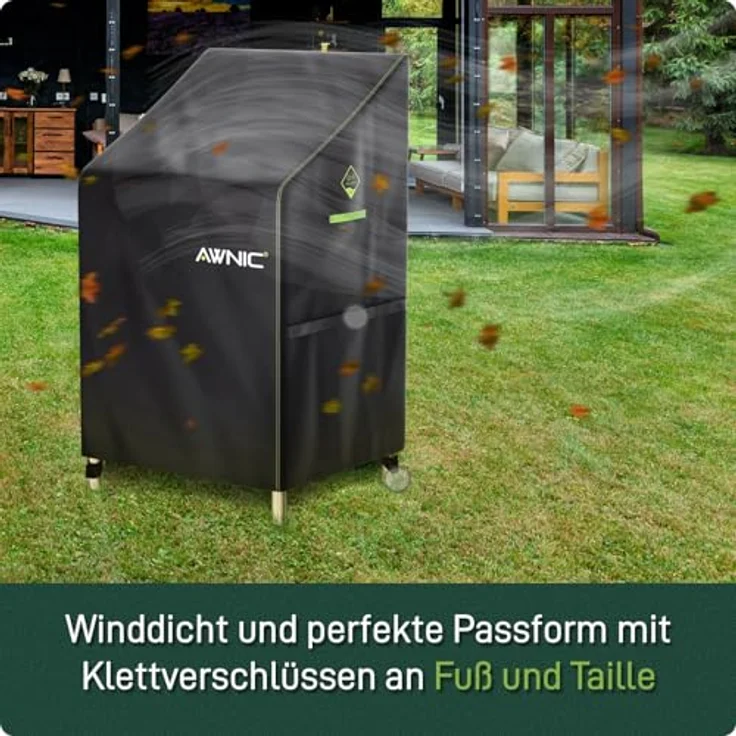 Awnic Gartenstuhl Schutzhülle Abdeckung Stuhlüberzug Stuhlhüllen Oxford Gewebe Wasserdicht Reißfest 420D Polyester 65x75X85/120cm – Bild 5
