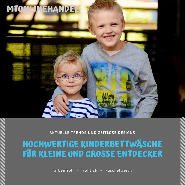 MTOnlinehandel Kinderbettwäsche Polizei & Feuerwehr 135x200 + 80x80 cm, 100 % Baumwolle, Biber, 2 teilig, Autos & Hubschrauber & Motorräder Bettwäsche – Bild 3