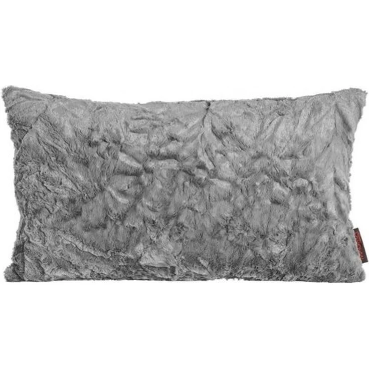 Magma Heimtex Zierkissen Magma Kissen Fluffy Mittelgrau 30 x 50 cm – Bild 2