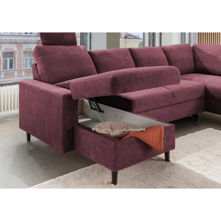 Wohnlandschaft Passo Coroni mit Schlaffunktion – Benformato – Bild 5