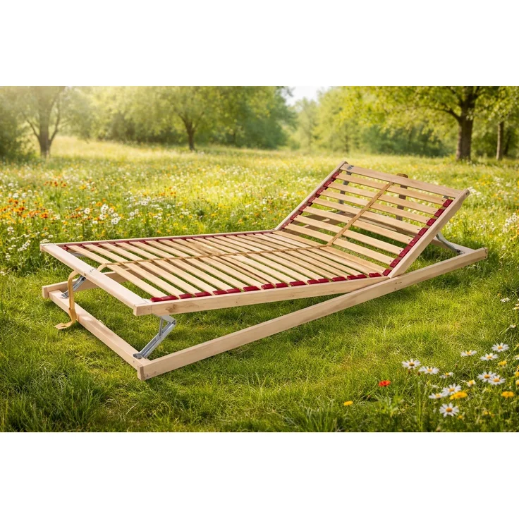 Lattenrost Kopf- Fußteil verstellbar Lattenrahmen 100x200 #4528 – Bild 5