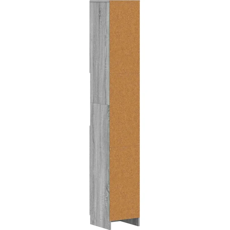 vidaXL Badezimmerschrank mit offenem Regal UTRECHT Sonoma-Grau 897701 – Bild 5