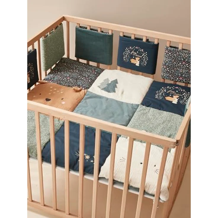 Babydecke Baby Spieldecke/ Laufstalleinlage MAGIC FOREST, vertbaudet – Bild 5