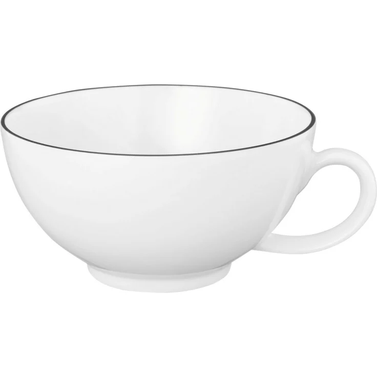 Seltmann Teeobertasse Lido Black Line 0,20 l